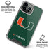 University of Miami The U iPhone 16 Pro Clear Case