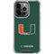 University of Miami The U iPhone 16 Pro Max Clear Case