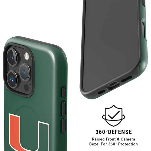 University of Miami The U iPhone 16 Pro Max Magsafe Impact Case