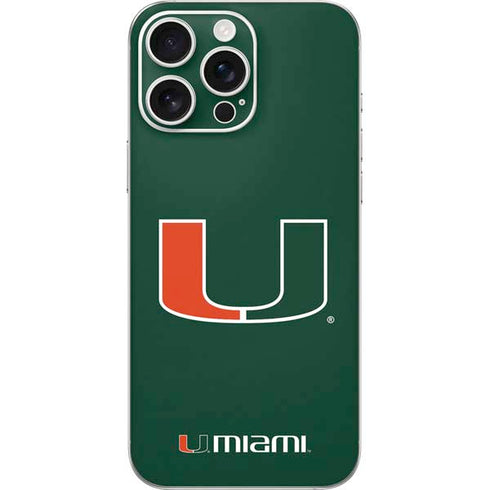 University of Miami The U iPhone 16 Pro Max Skin