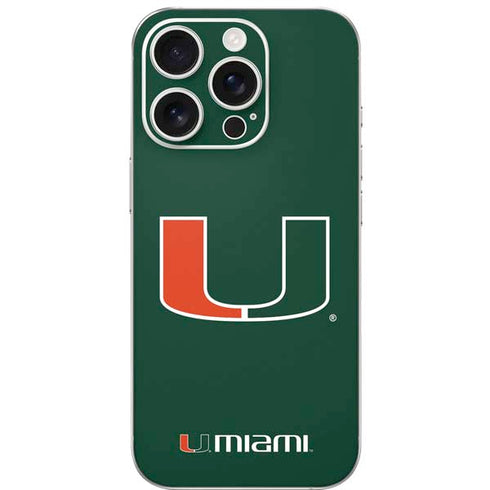 University of Miami The U iPhone 16 Pro Skin