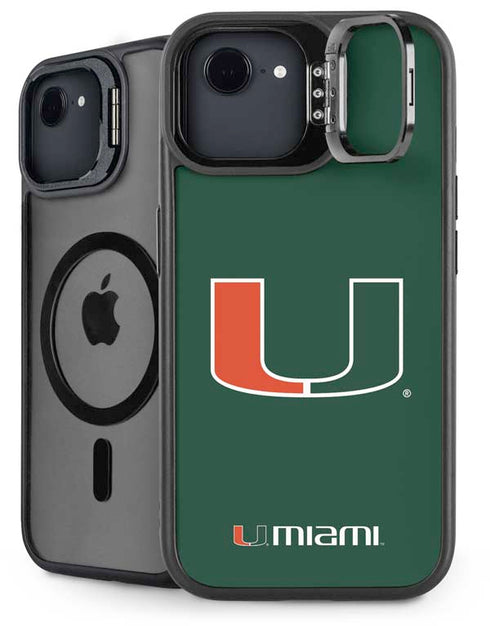 University of Miami The U iPhone 16e Kickstand Case
