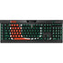 University of Miami The U K95 RGB PLATINUM Mechanical Gaming Keyboard Skin