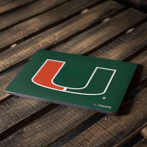 University of Miami The U Apple MacBook Air Skin