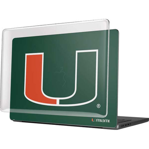 University of Miami The U MacBook Pro 14in (2021-24) Case plus Skin