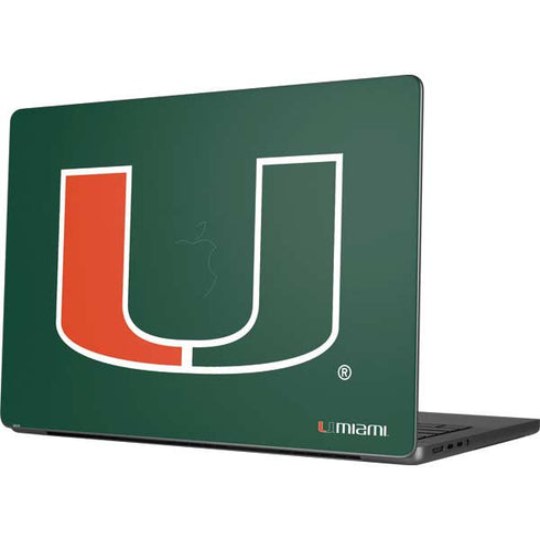 University of Miami The U Apple MacBook Pro 14-inch Skin