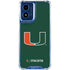 University of Miami The U Moto G 5G (2024) Clear Case