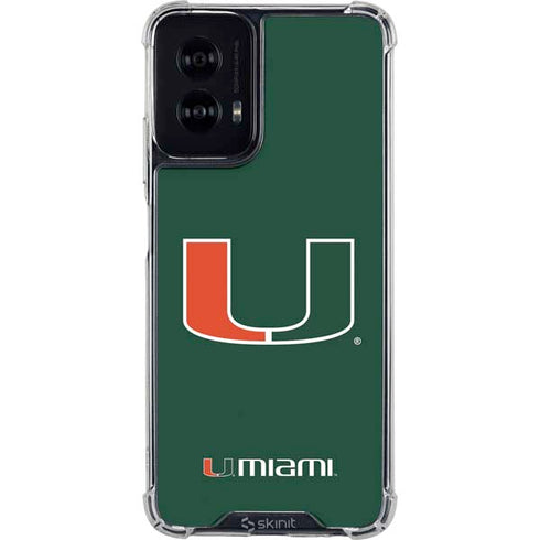 University of Miami The U Moto G Power 5G (2024) Clear Case