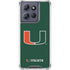 University of Miami The U Moto G Power 5G (2025) Clear Case