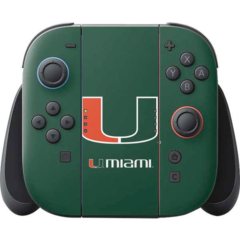 University of Miami The U Nintendo Switch 2 (2025) Joy-Con Controller Skin