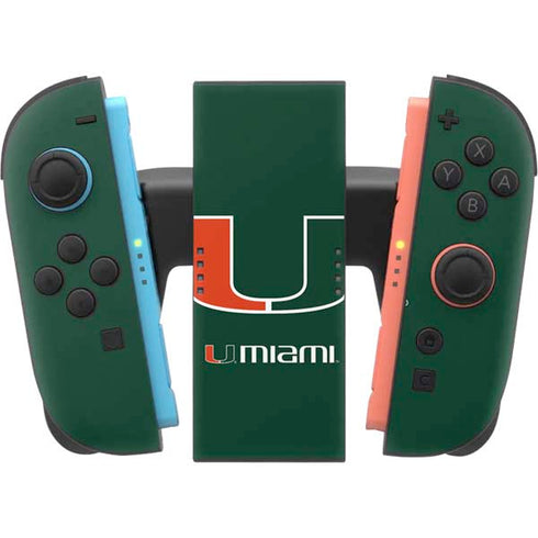 University of Miami The U Nintendo Switch 2 (2025) Joy-Con Controller Skin