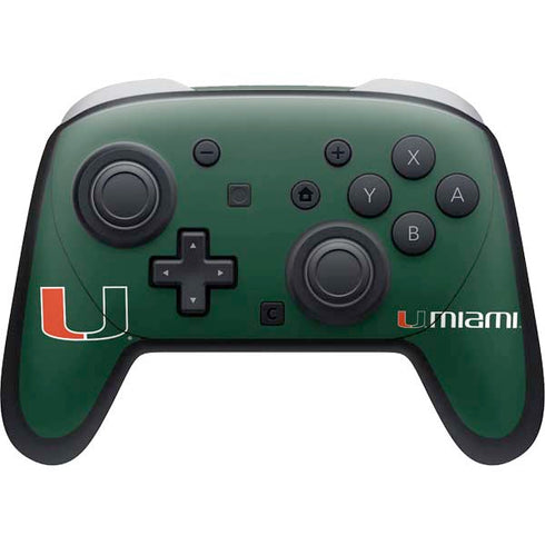 University of Miami The U Nintendo Switch 2 (2025) Pro Controller Skin