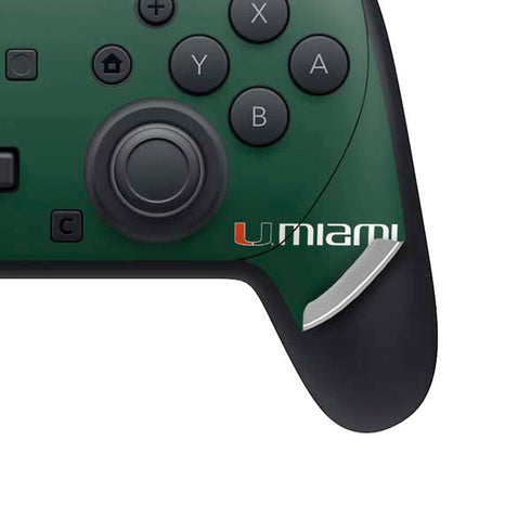 University of Miami The U Nintendo Switch 2 (2025) Pro Controller Skin