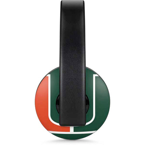 University of Miami The U PlayStation 4 Gold Wireless Headset Skin
