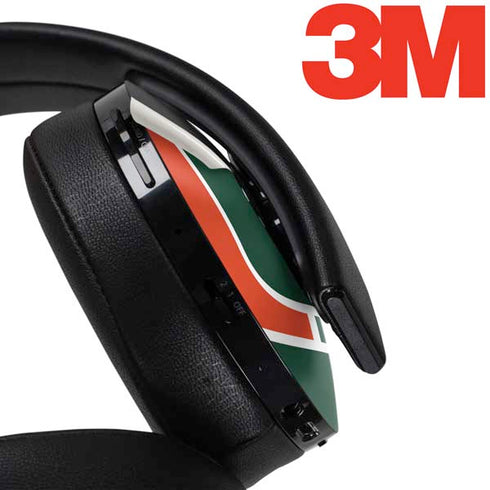 University of Miami The U PlayStation 4 Gold Wireless Headset Skin