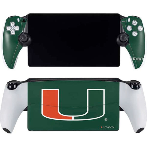 University of Miami The U PlayStation Portal Remote Player Skin
