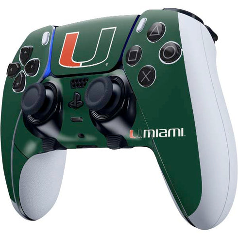 University of Miami The U PS5 DualSense Edge Pro Controller Skin
