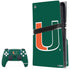 University of Miami The U PS5 Pro Disk Bundle Skin