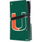University of Miami The U PS5 Pro Disk Console Skin