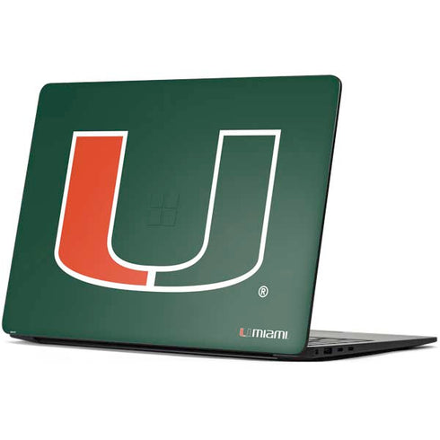 University of Miami The U Surface Laptop 7 13.8in Skin