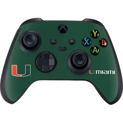 University of Miami The U XBox Series X Digital Edition Bundle Skin
