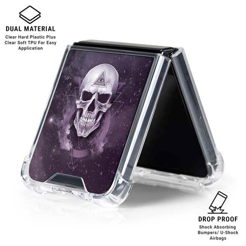 Alchemy Carta The Void Galaxy Z Flip6 Clear Case