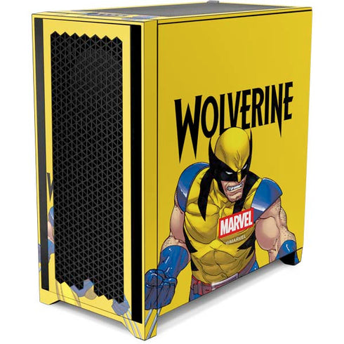 Marvel X-Men The Wolverine Corsair 4000D Tempered Glass Mid-Tower ATX Case Skin