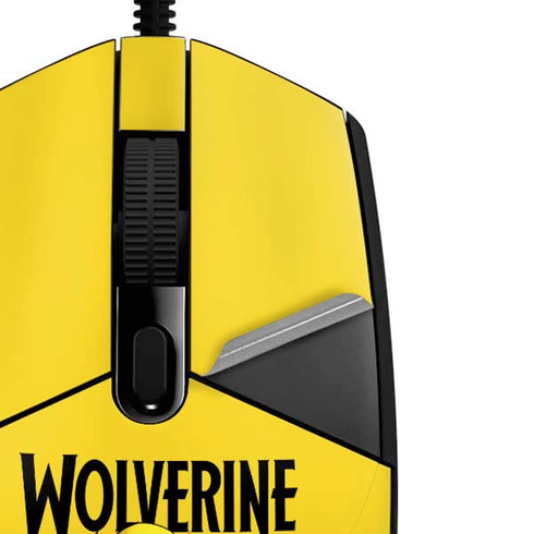 Marvel X-Men The Wolverine G203 Prodigy RGB Wired Gaming Mouse Skin