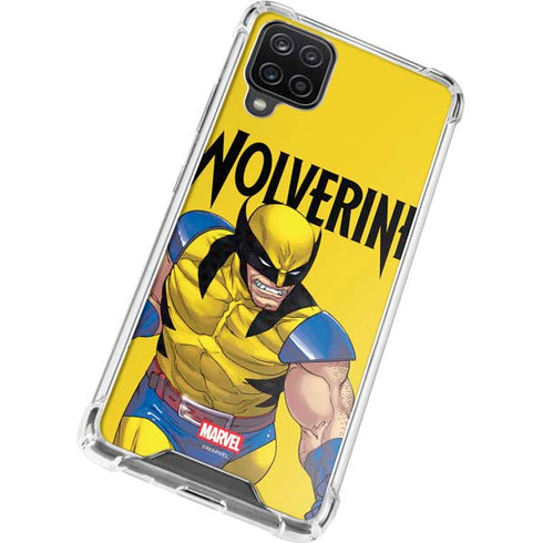 Marvel X-Men The Wolverine Galaxy A12 Clear Case