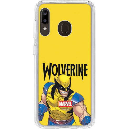 Marvel X-Men The Wolverine Galaxy A20 Clear Case
