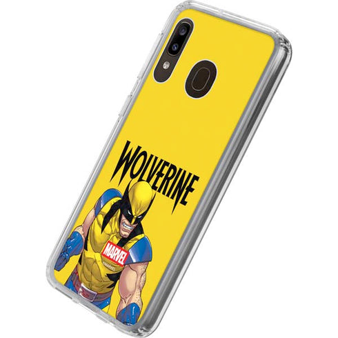 Marvel X-Men The Wolverine Galaxy A20 Clear Case