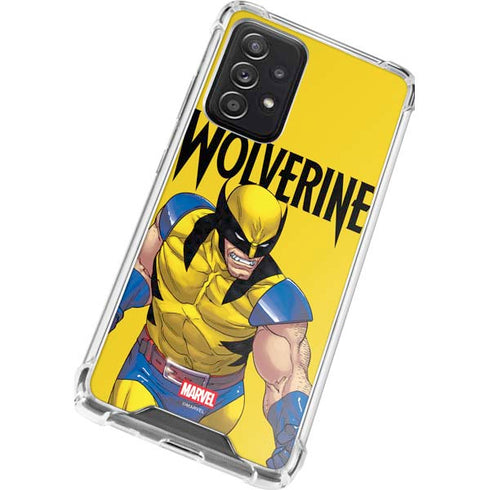 Marvel X-Men The Wolverine Galaxy A72 5G Clear Case