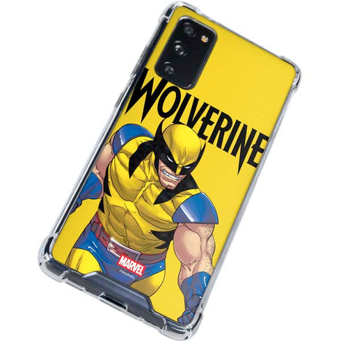 Marvel X-Men The Wolverine Galaxy S20 FE Clear Case
