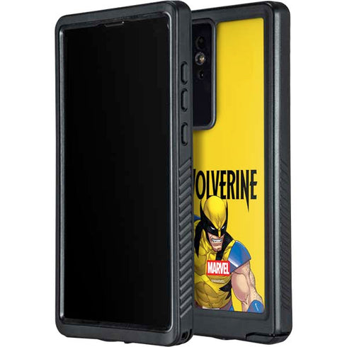 Marvel X-Men The Wolverine Galaxy S24 Ultra Waterproof Case