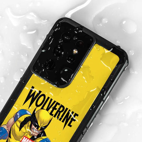 Marvel X-Men The Wolverine Galaxy S24 Ultra Waterproof Case