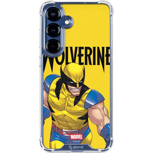 Marvel X-Men The Wolverine Galaxy S25 Plus Clear Case