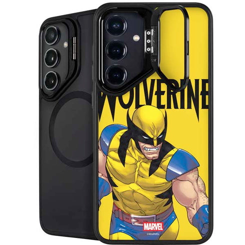 Marvel X-Men The Wolverine Galaxy S25 Plus Kickstand Case