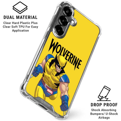 Marvel X-Men The Wolverine Galaxy S26 Clear Case
