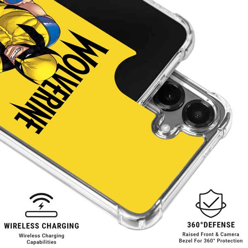 Marvel X-Men The Wolverine Galaxy S26 Plus Clear Case