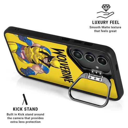 Marvel X-Men The Wolverine Galaxy S26 Plus Kickstand Case