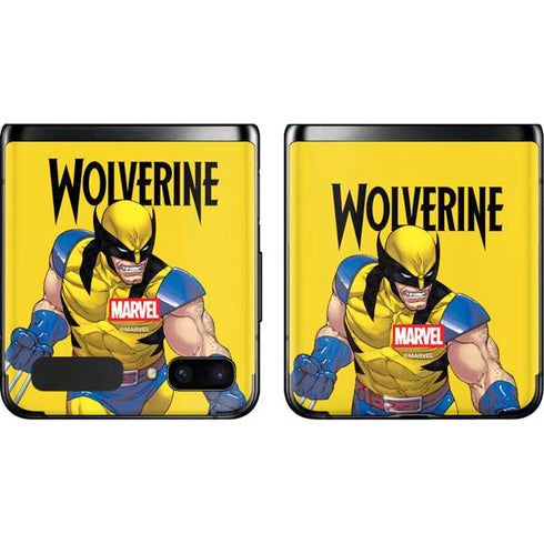 Marvel X-Men The Wolverine Galaxy Z Flip Skin