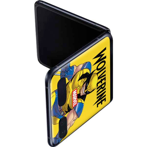 Marvel X-Men The Wolverine Galaxy Z Flip Skin