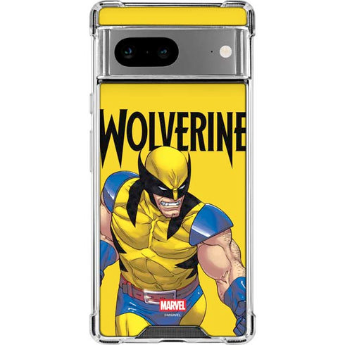 Marvel X-Men The Wolverine Google Pixel 8a Clear Case