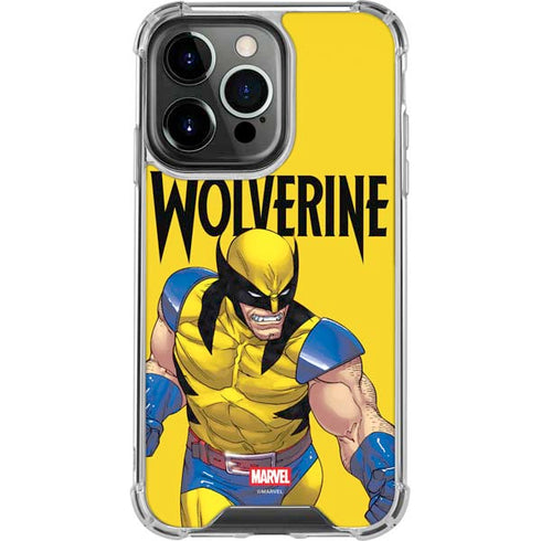 Marvel X-Men The Wolverine iPhone 13 Pro Clear Case