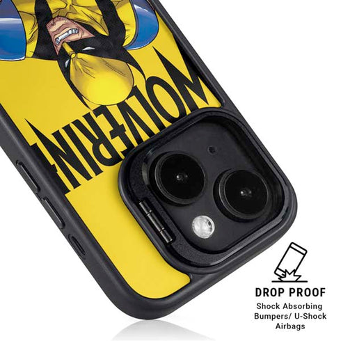 Marvel X-Men The Wolverine iPhone 14 Kickstand Case