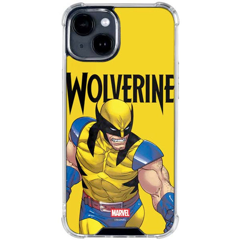 Marvel X-Men The Wolverine iPhone 14 Plus Clear Case