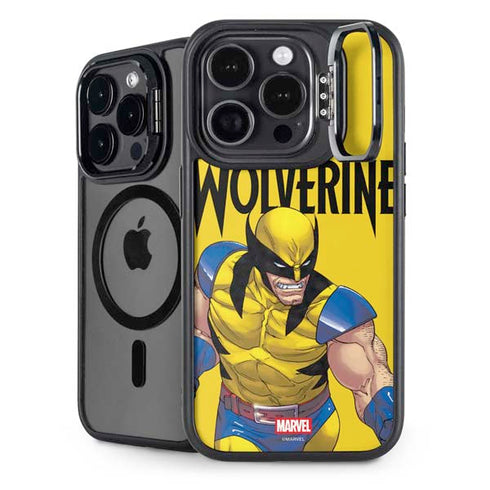 Marvel X-Men The Wolverine iPhone 14 Pro Kickstand Case
