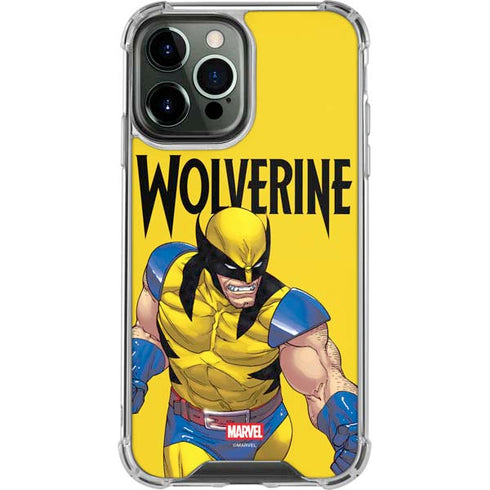 Marvel X-Men The Wolverine iPhone 14 Pro Max Clear Case