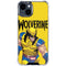 Marvel X-Men The Wolverine iPhone 15 Plus Clear Case