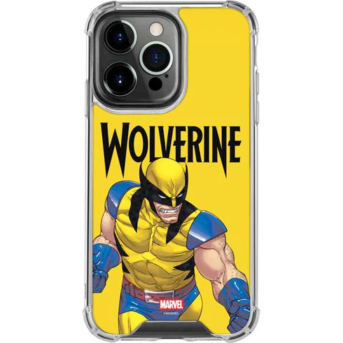 Marvel X-Men The Wolverine iPhone 15 Pro Clear Case